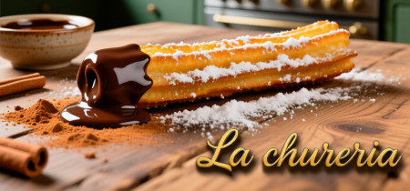 Icono Churro Chocolate